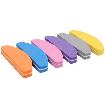 Gloway Custom Logo EVA Double-Sided Nail Files Nail Tools Manicure Sponge Rub Strips