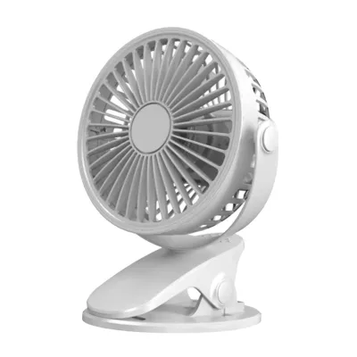 Mini Desktop Smart Fan with Rechargeable Type C Port Supports Hanging Stand Outdoor Handheld Fan with Battery for Car RV