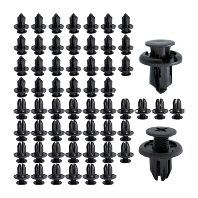 6 Popular Sizes Push Pin Plastic Rivet for Car Automobiles Rivet of Car Body Fixed Clip Bumpers Car Clips Plastic Rivets