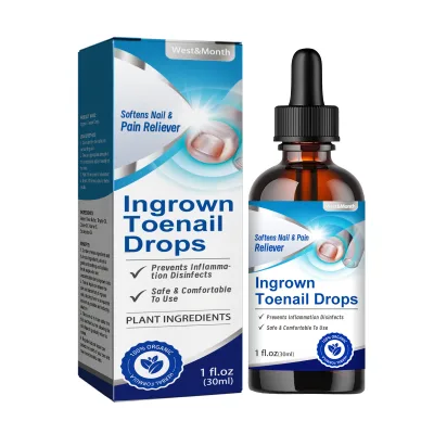 WestMonth Plant Ingredients Ingrown Toenail Drop Liquid Toenail Fungus Treatment Pain Relief
