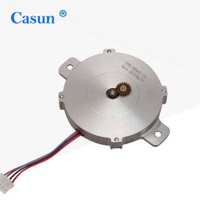 High Speed 1.8 Degree NEMA 23 Feeder Stepper Motor Hybrid With Pinion Ultra-thin 57SHY4001-2A 57x9.6mm 60mn.m CN;GUA Casun 0.8A