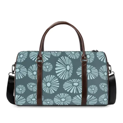 Trend Product Customization Island Fashion Hawaiian Pihi Print Large Capacity Waterproof Travel Bag Print on Demand