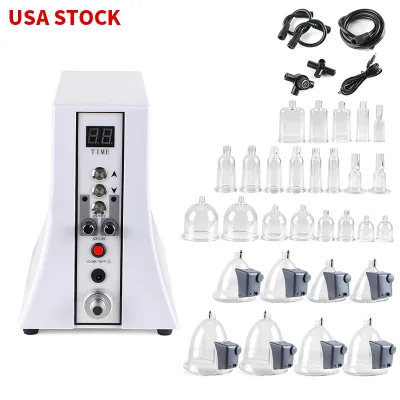 Portable Vacuum Cups Suction Cups Buttocks Hip Enhancer Butt and Breast Enlargement Cupping Massager Machine