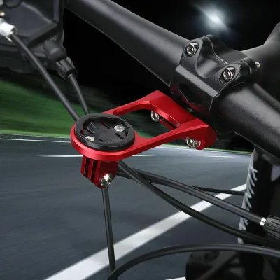 Bike Computer 3 in 1 Camera Mount Bracket Front Bike Mount for GPS Garmin Bryton