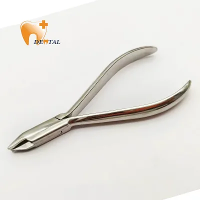 Dental Triple Prong Pliers Three Beak Orthodontic Pliers for Archwire Bending & Molar Extraction Forceps for Dental Surgical Use