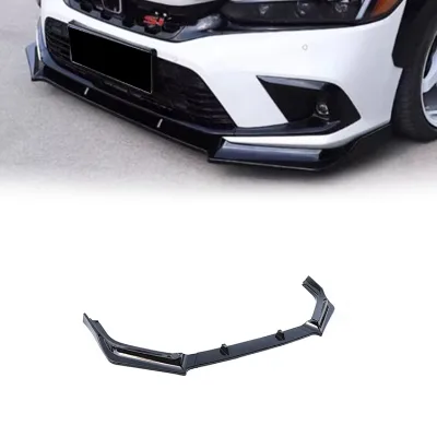 New Automotive Parts Car Bumper Front Lip for for 2022-2023 Carbon Black High Quality Self-adhesive Upgrade Front Bumper