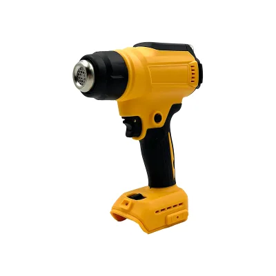 Industrial 18V Lithium Battery Temperature Adjustable Electric Heat Gun Cordless Hot Air Gun for Shrink Wrap and Welding