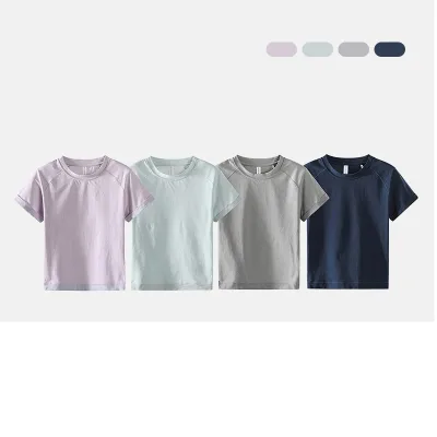 Summer Jersey Sweet Moisture Wicking Quick Drying Slim Fit Short Breathable T-shirt Compressed Lightweight Casual Sports Top