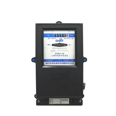 CHINT Three Phase Ac Electric Machinery Smart Power Meter sealed Anti-interference