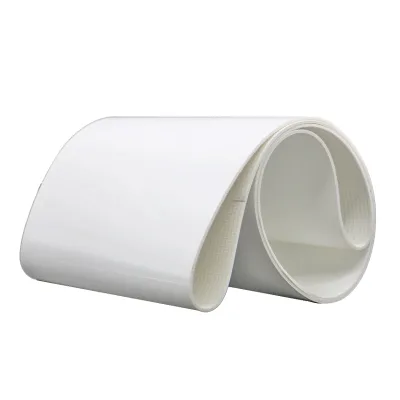 Donglong Manufacturer Direct Sales White PU Conveyor Belt-Shandong Origin Food-grade Belt PVC Material Belt