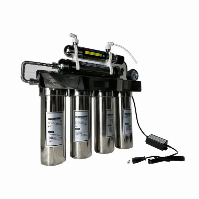 Portable 1200 Gpd Commercial Kitchen Ultrafiltration UV System 6-Level Tap Water Filter for Outdoor Water Ultrafiltration
