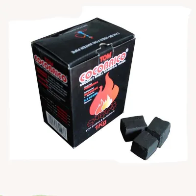 Cube Shape Coconut Charcoal Cocobrico