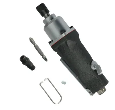 Tarboya Air Screwdriver, Push-to-Start, 1/4 In. QC Spindle, 2.7 - 30.1 in Lbs