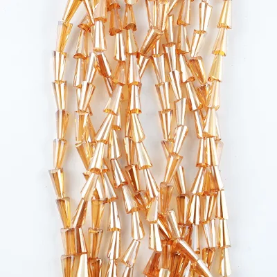Tower Glass Beads Beads Strand