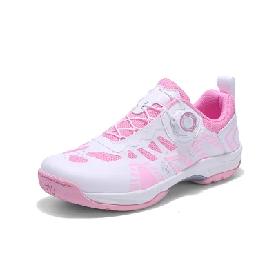 OEM Women Professional Sneakers Paddle Training Pickleball Tennis Shoes High Quality Custom Logo Breathable Mesh Badminton Shoes