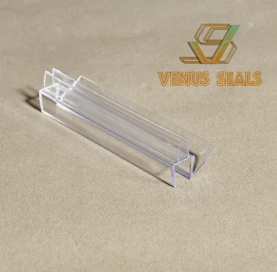 Ultra Clear PETG Modern Bathroom Waterproof Hotel Shower Door Bottom Seal Strip Eco-Friendly High Transparency Anti-Leak for