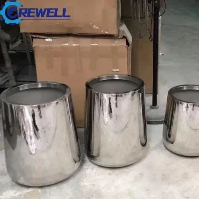 Home Decor Long Handmade Flower Metal Flower Vase