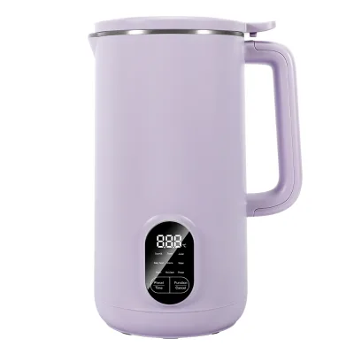 Professional Home Use Electric Soybean and Nut Oats Soy Soup Maker Almond Milk Machine for Hotel and Household Use