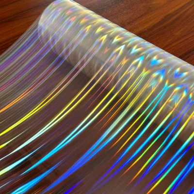 Holographic BOPP Protective Film Soft Anti-counterfeit Waterproof Glossy Plain Food Grade Medical Grade Injection Molding