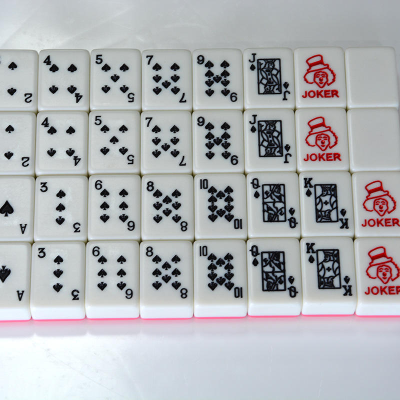 Manufacturers Poker Mahjong Portable Mahjong for Travel Customizable Mahjong for Multi-person Home Use Wholesale