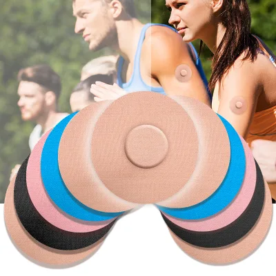 New Sensor Adhesive Patch-Sweat-Absorbent Breathable Non-Slip Waterproof Self-Adhesive Stretch Fabric for Running Exercise