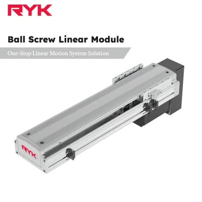 RY170 Semi-enclosed Dust-proof Bearing Screw Rod Module Slide Platform Linear Guide Rail Aluminum Three-axis Motion Single-axis