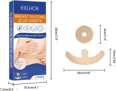 Wholesale EELHOE Silicone Scar Sheets for Breast Surgery Repair
