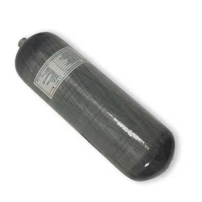 New 9L CE Certified 300bar 4500psi scuba tank Gas Cylinder High Pressure air Tanks