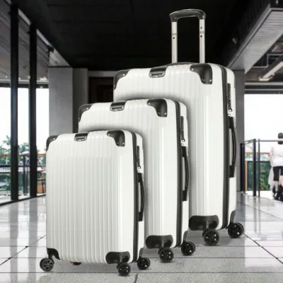 ABS+PC Business Travel Luggage - 20", 24", 28" Options, Custom Colors, TSA Lock, 360° Wheels, Modern Design, Spacious Interior