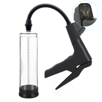 Pistol Grip Penis Pump Male Enhancement Pump System With Pressure Digital Display
