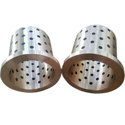 Durable Self-Lubricating Bronze Bushings with Graphite - Custom Manufacturing for Hydraulic Machinery