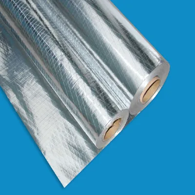 Thermal Insulation Reflective Cost-Effective HVAC Wrap FSK Aluminum Foil/MPET Kraft Paper Reinforced 3/2way Scrim