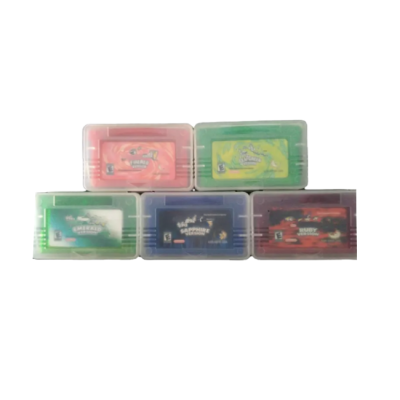 Hot Selling German Version for GBA Video Game Cards Made Durable Plastic Compatible GBC GB SP GBM for GBA Game Card