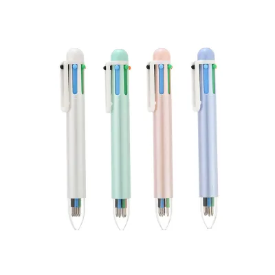 Multi-colors Ballpoint Pen for Promotional & Advertising 10 in 1 Multicolor Ballpoint Pen Retractable Pen