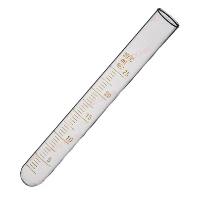Lab Glassware Boro 3.3 Glass Round Bottom Centrifuge Tube Graduated