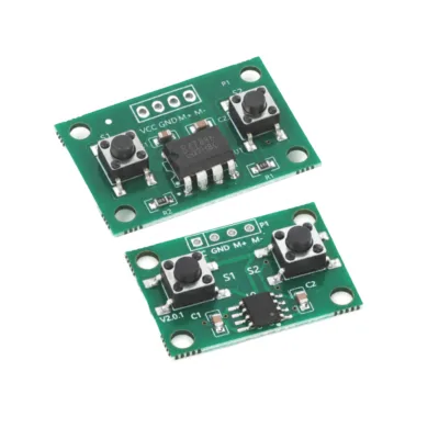 Two Channel Wire Control Module for Motor Forward Reverse Control Switch DIY Motor Remote Control Driver Circuit Board 10A 800MA