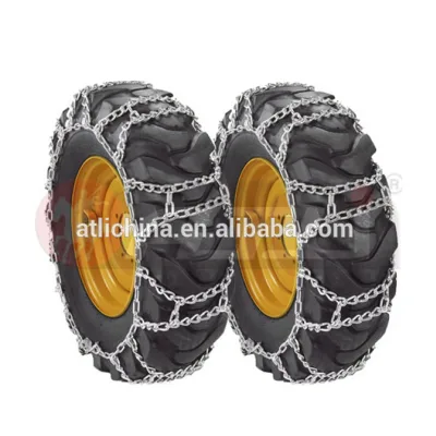ATLI H-Pattern Emergency Strap Tire Chains For Large Truck Practical DUO GRIP Tractor Chains