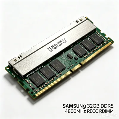 32GB DDR5 4800MHz ECC RDIMM 1.1V 288-Pin Registered Server RAM M321R4GA3BB6-CQK