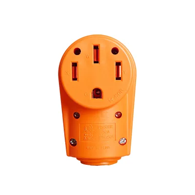 14-50R Heavy Duty 50 Amp Female Receptacle RV Electrical Systems Replacement Plug