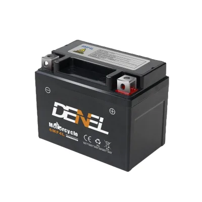 12V 4Ah AGM Motorcycle Battery 6MF4L SLA Starter Battery Starting Power Durable Battery for Scooter Motorbike ATV Power Sports