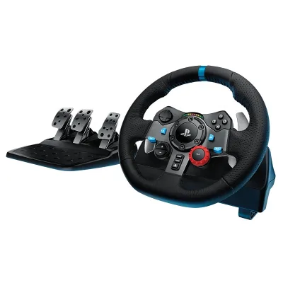 Authentic Original G29 Racing Steering Wheel for PS5/PS4 New Release Features Driving Force Feedback and Vibration Motor