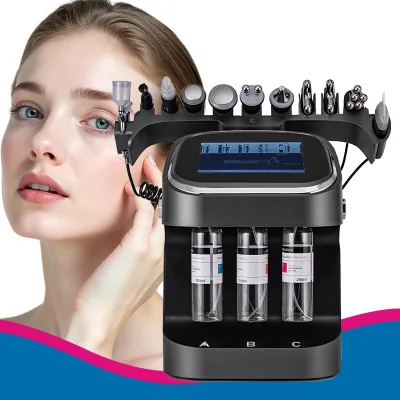 11 in 1 Facial Machine, Multifunctional Cleaning Device for Moisturizing & Anti-Aging, Salon Breast Beauty Equipment