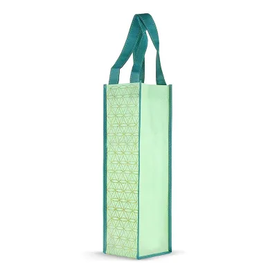 Directly Factory Customized Own Design Non Woven 6 Bottle Wine Tote Bag