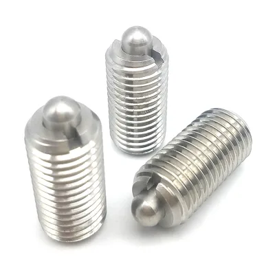 High Precision Stainless Steel Ball Plunger Stainless Ring Pull Spring Plungers Ball Handle Plunger Pin