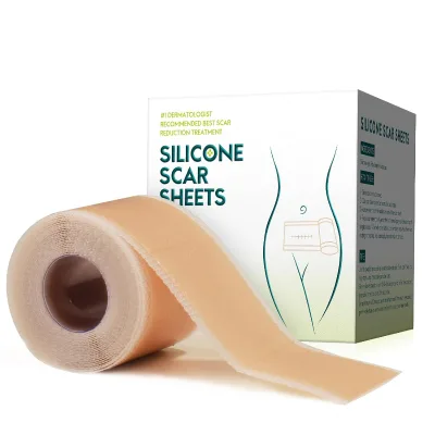 Amazon Hot Selling Skin Color Hypoallergenic High Quality Silicone Scar Remove Patch