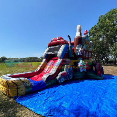 Commercial Grade Jumping Castle Kids Bouncehouse Blow up Bouncer  Jeux Gonflables Inflatable Combo Bounce House