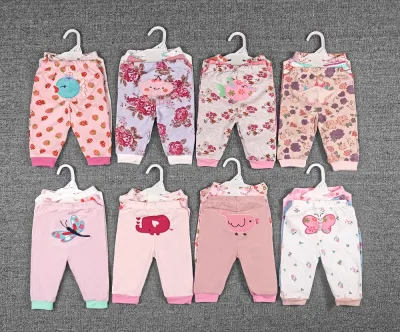 Tedmimak Trouser Long Pants for Baby 3-24 Months for Animal Print Pattern