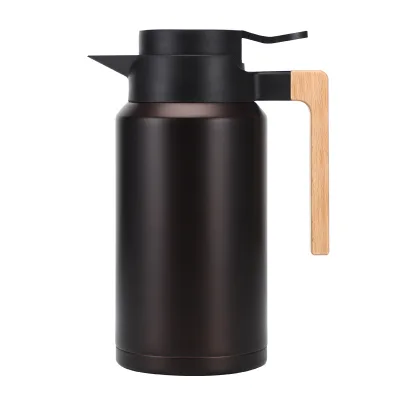 Stainless Steel 2000ml Large Capacity Portable Thermos Coffee Pot for Water