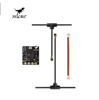 HGLRC ELRS 2.4G Receiver 500MHZ Refresh Rate ELRS 3.0 for RC Airplane FPV Long Range Drones DIY Parts