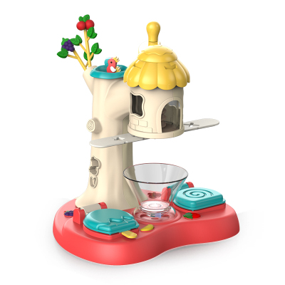 ITTL Safety Kids Play Dough Play Set Making Ice Cream Educational Toy Playdough
